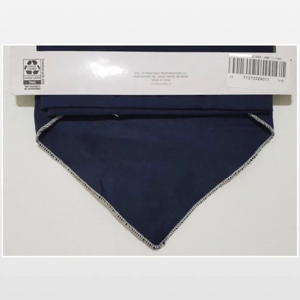 New Blue & White Pet Small Dog Bandana